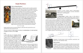 Simple Machines Reading Comprehension Article - Grade 8 and Up, image 2