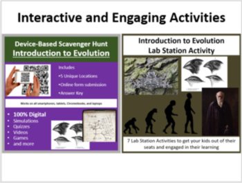 Introduction to Evolution 5E Lesson Bundle | Natural Selection, Adaptation, image 4