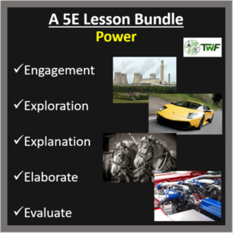 Power - 5E Lesson Bundle
