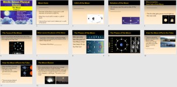 The Moon Lesson | 6th and 7th Grade | Orbit, Phases, and Rotation of the Moon, image 4