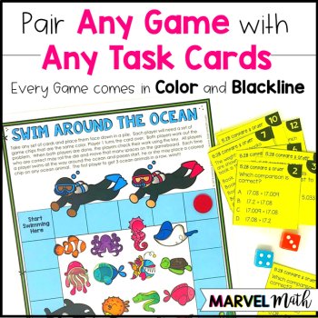 24 Fun No PREP Games to use with ANY Task Cards, image 2