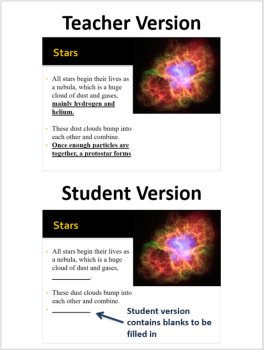 The Life and Death of Stars - A Grade 6-7 Middle School Lesson, image 2