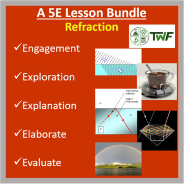 Refraction - 5E Lesson Bundle