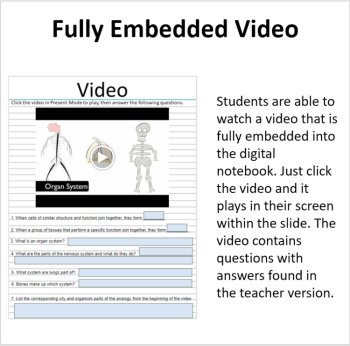 Cell Organization - Digital Interactive Notebook Pages, image 3