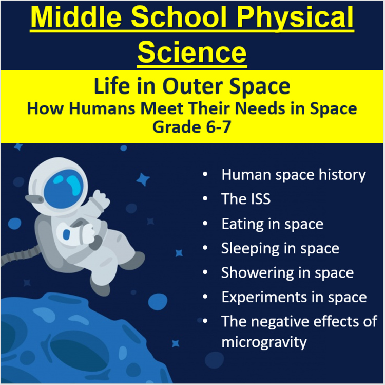 Life in Outer Space - A Grade 6-7 Middle School Lesson