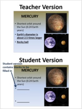 Our Solar System - A Grade 6-7 Middle School Lesson, image 2