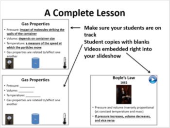 Pressure, Volume, and Temperature - 5E Lesson Bundle, image 3