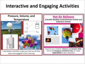 Pressure, Volume, and Temperature - 5E Lesson Bundle, image 4