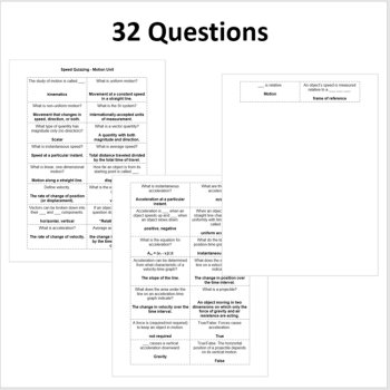 Motion Unit - Speed Quizzing, image 2