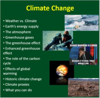 Climate Change - Digital Interactive Notebook + Lesson Bundle, image 3