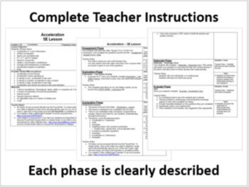 Acceleration - 5E Lesson Bundle, image 2