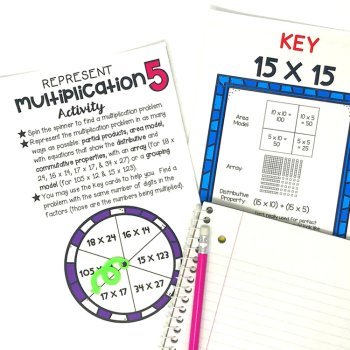 2x2 and 3x1 Multiplication: Partial Products, Area Models, Arrays & More, image 3