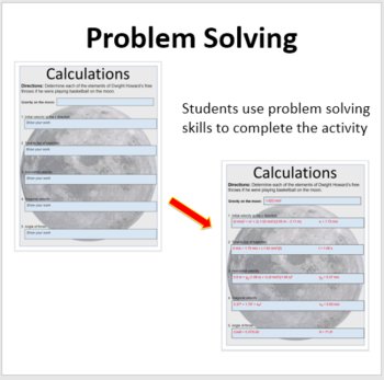Projectile Motion Digital Interactive Notebook | Motion, Frames of Reference, image 2