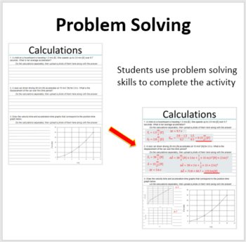 Uniform Acceleration - Digital Interactive Notebook Pages, image 2
