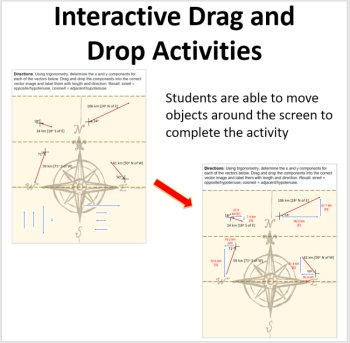 Two-Dimensional Motion and Vectors - Digital Interactive Notebook Pages, image 2