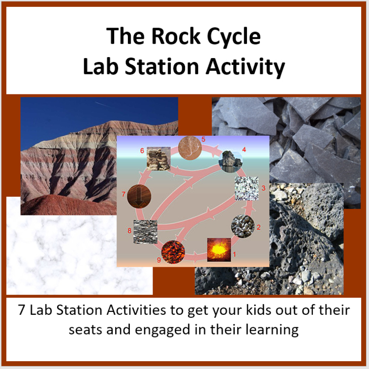 The Rock Cycle Lab Station Activity | 7 Hands-on Activities | Rock Layers