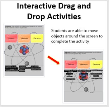 Atomic Structure and Notation - Digital Interactive Notebook Pages, image 2