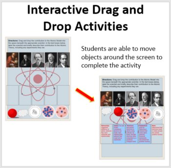 Atomic Theory and Model - Digital Interactive Notebook Pages, image 2