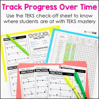 3rd Grade FRACTION Exit Slips * Exit Tickets, image 4