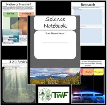 Ecology Unit Bundle - Digital Interactive Notebook PLUS 9 Corresponding Lessons, image 2