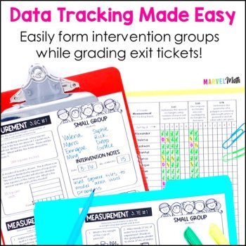 3rd Grade TEKS Exit Slips for Area, Perimeter, Elapsed Time, Capacity & Weight, image 3