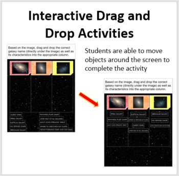 Galaxies, Other Objects, and the Universe - Digital Interactive Notebook Pages, image 2