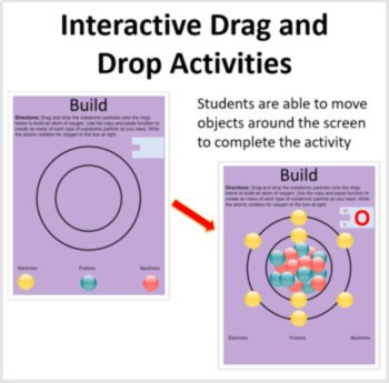 Atoms, Elements, and Compounds - Digital Interactive Notebook Bundle, image 2