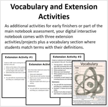 Atoms, Elements, and Compounds - Digital Interactive Notebook Bundle, image 3