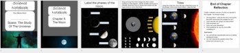 The Moon  - Digital Interactive Notebook Pages, image 4