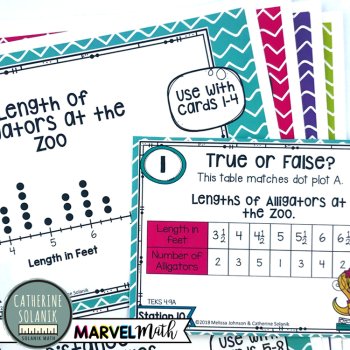 4th Grade STAAR STATION 10: GRAPHS & DATA TEKS 4.9A, image 3