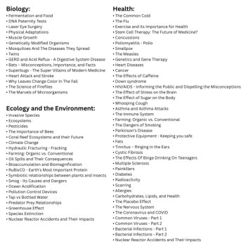 Biology, Health, & Ecology Reading Comprehension Bundle | 68 Biology Readings, image 4