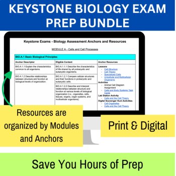 Pennsylvania Keystone Biology Exam - Complete Curriculum Prep Bundle, image 3