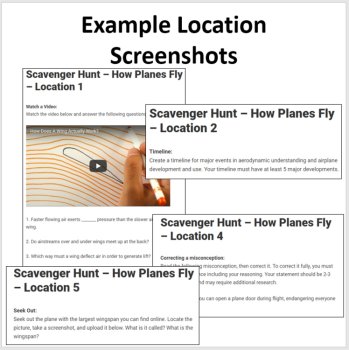 How Planes Fly Digital Scavenger Hunt Activity | Flight, Wright brothers, image 2
