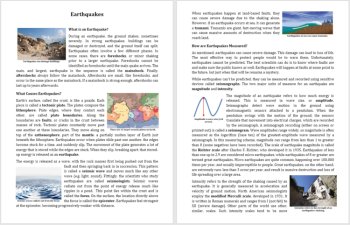 Earthquakes - Scientific Comprehension Reading Article Part 2 - Grade 8 and Up, image 2
