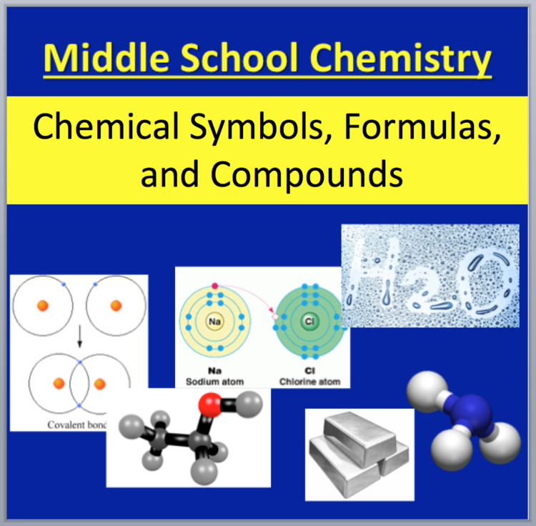 Chemical Symbols, Formulas, and Compounds Lesson - A Middle School Introduction