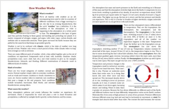 How Weather Works Reading Comprehension Passage and Questions | Grade 8 and Up, image 2