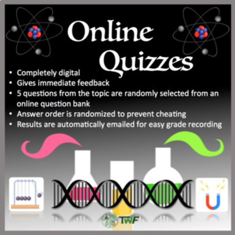 Teach With Fergy Online Science Quizzes