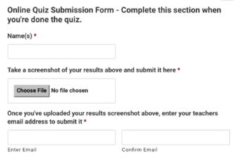 Teach With Fergy Online Science Quizzes, image 3
