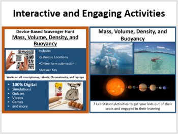 Mass, Volume, Density, and Buoyancy - 5E Lesson Bundle, image 4