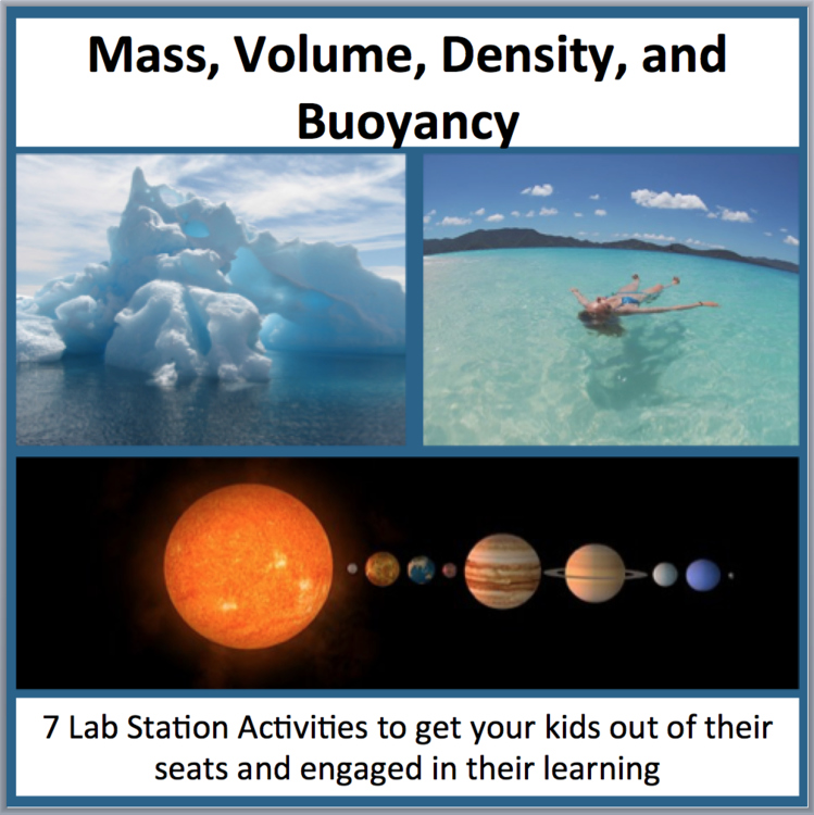 Mass, Volume, Density, & Buoyancy Lab Station Activity | 7 Hands-on Activities
