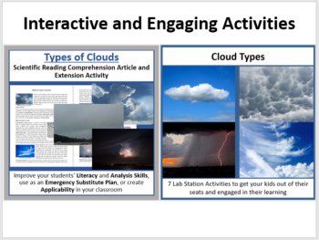 Cloud Types - 5E Lesson Bundle, image 4