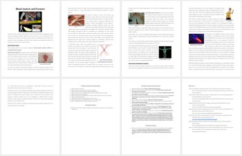 Blood Analysis and Forensics Reading Comprehension Passage - Grade 8 and Up, image 3