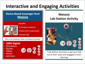Meiosis Complete 5E Lesson Bundle | How Meiosis Creates Haploid Gametes, image 4