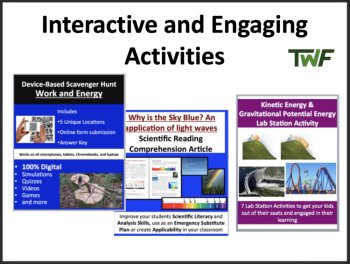 Mega Physics 5E Lesson Collection – Fully Editable and Growing Bundle, image 3