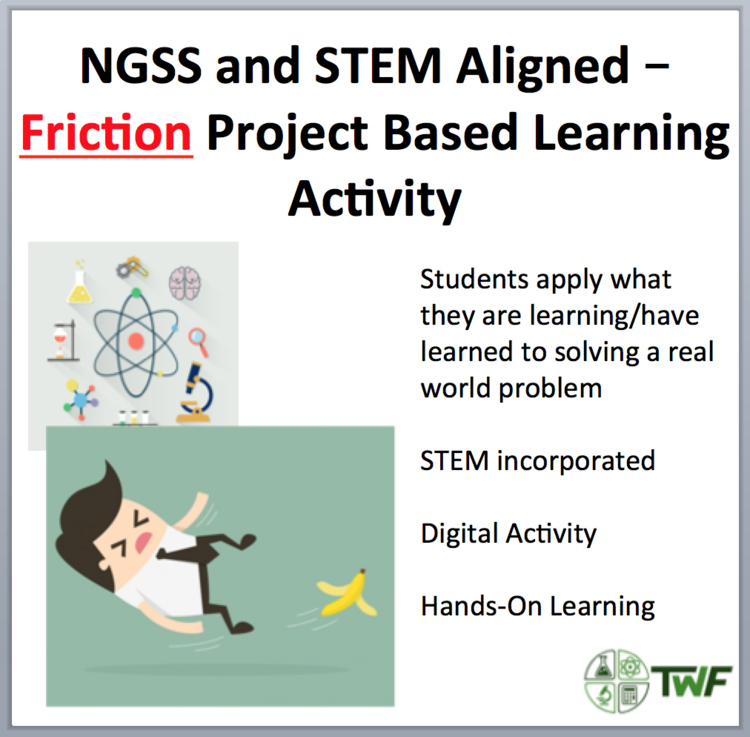 Friction Safety - A Physics Project Based Learning Activity (PBL) | Newtons Laws