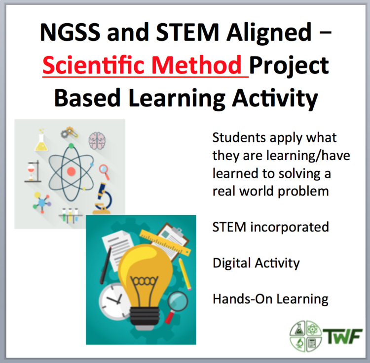 The Scientific Method Project Based Learning Activity (PBL) | Science Activity