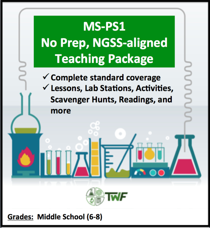 NGSS - MS-PS1 - Matter and its Interactions - Complete Resource Bundle