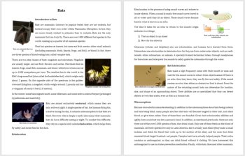 Bats – Misconceptions, Importance, & Ecolocation Reading Article - Grade 8 & Up, image 2