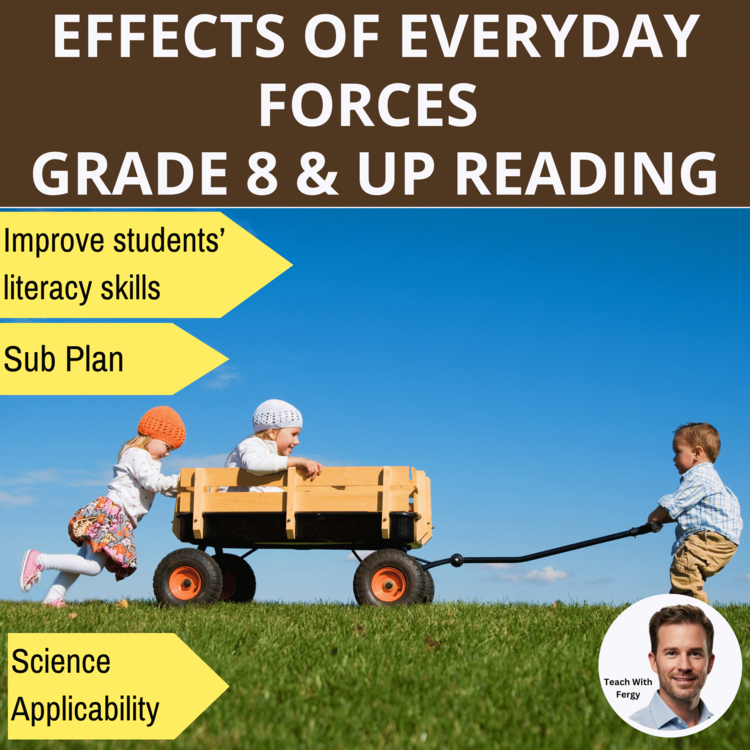 The Effects of Everyday Forces Reading Article | Grade 8 and Up |