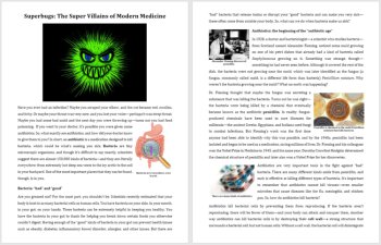 Superbugs - The Super Villains of Modern Medicine - High School Reading Article, image 2